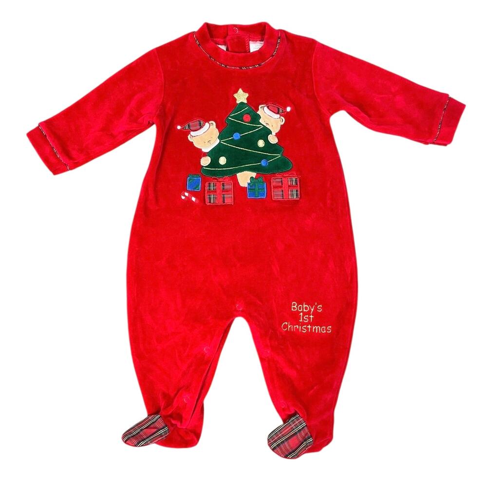 Koala Baby My First Christmas One Piece 6-9 Months 17-20 Ibs Infant Unisex